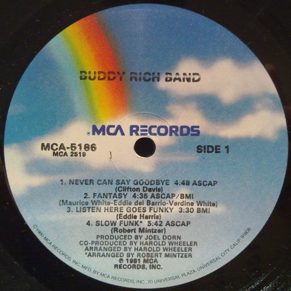 Buddy Rich Band : Buddy Rich Band (LP)