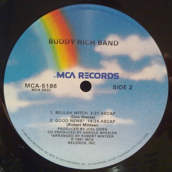 Buddy Rich Band : Buddy Rich Band (LP)