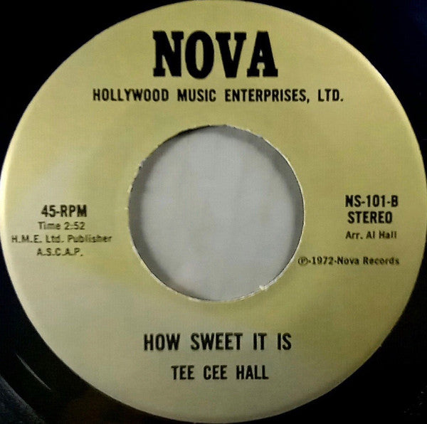 Tee Cee Hall : We Go Together (7")