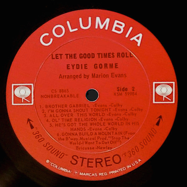 Eydie Gorme* : Let The Good Times Roll (LP, Album)