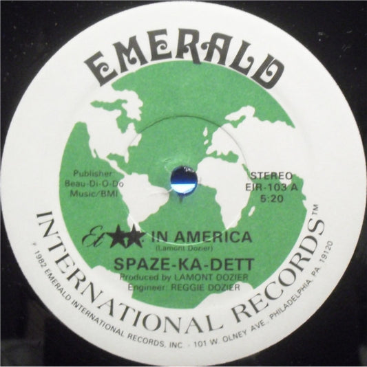 Spaze-Ka-Dett : ET In America (12")