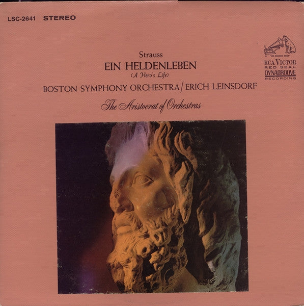Strauss* / Boston Symphony Orchestra, Erich Leinsdorf : Ein Heldenleben (A Hero's Life) (LP)