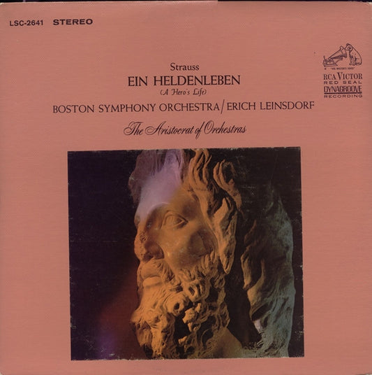 Strauss* / Boston Symphony Orchestra, Erich Leinsdorf : Ein Heldenleben (A Hero's Life) (LP)