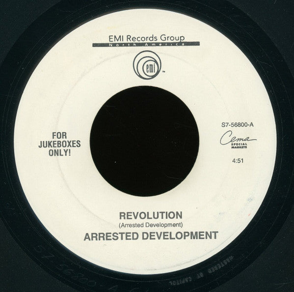 Arrested Development : Revolution (7", Single, Jukebox)
