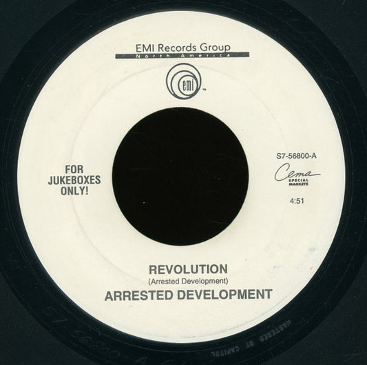 Arrested Development : Revolution (7", Single, Jukebox)