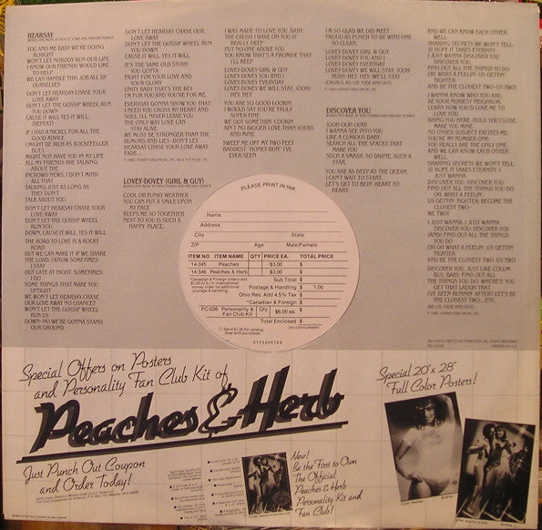 Peaches & Herb : Worth The Wait (LP, Album)