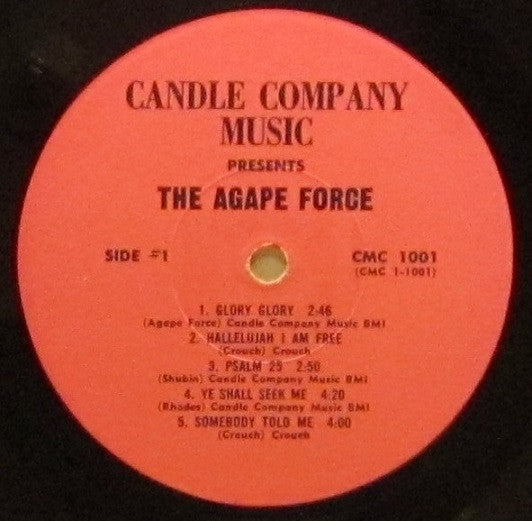 The Agape Force* : The Agape Force Un-Choir (LP, Album)