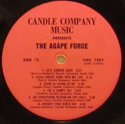 The Agape Force* : The Agape Force Un-Choir (LP, Album)