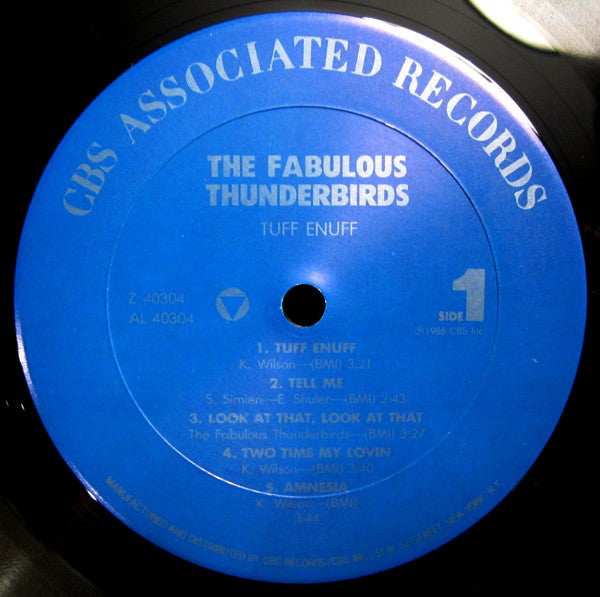 The Fabulous Thunderbirds : Tuff Enuff (LP, Album, Car)