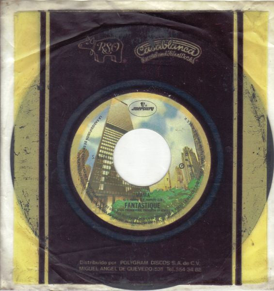 Fantastique : Mama Told Me (7", Single, M/Print)