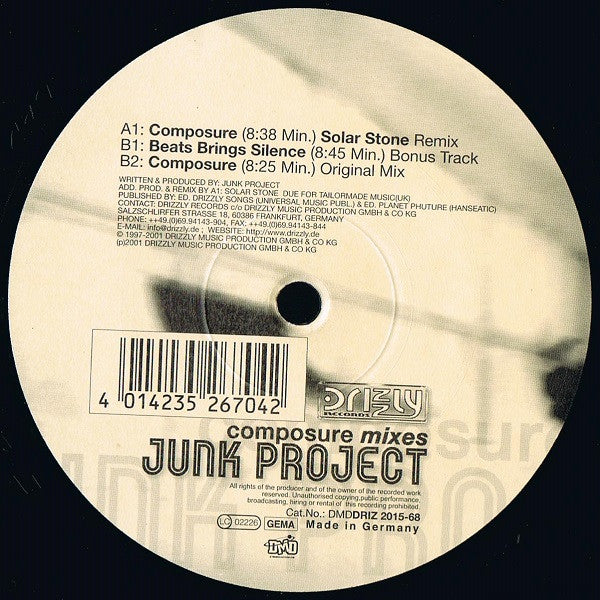 Junk Project : Composure Mixes (2x12")