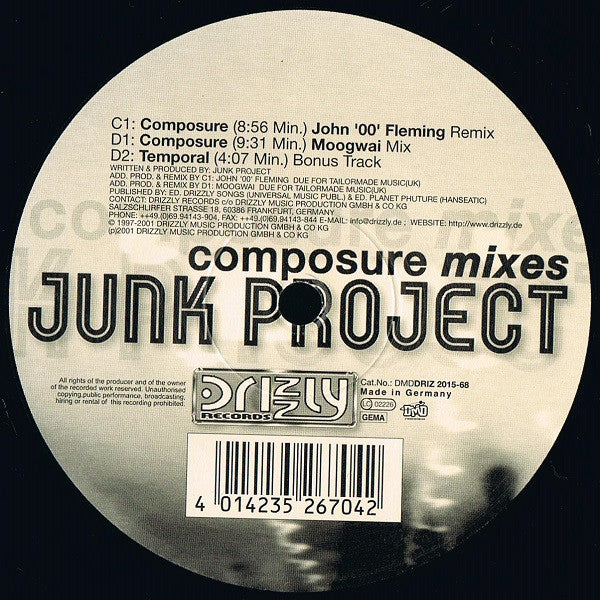 Junk Project : Composure Mixes (2x12")