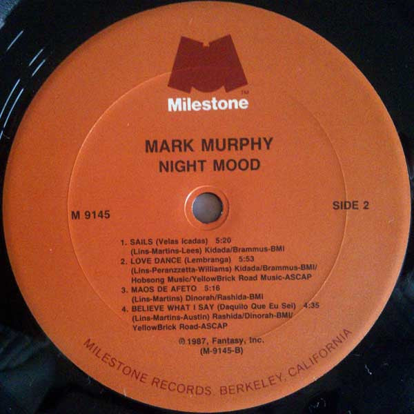 Mark Murphy : Night Mood (LP, Album)