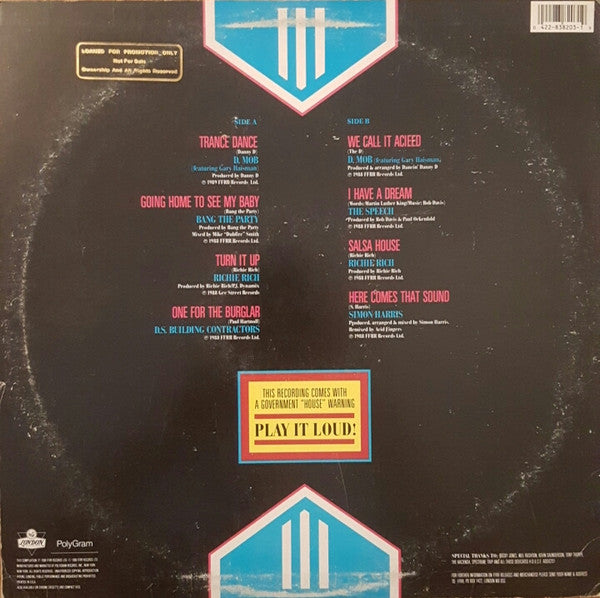 Various : The House Sound Of London (LP, Comp)