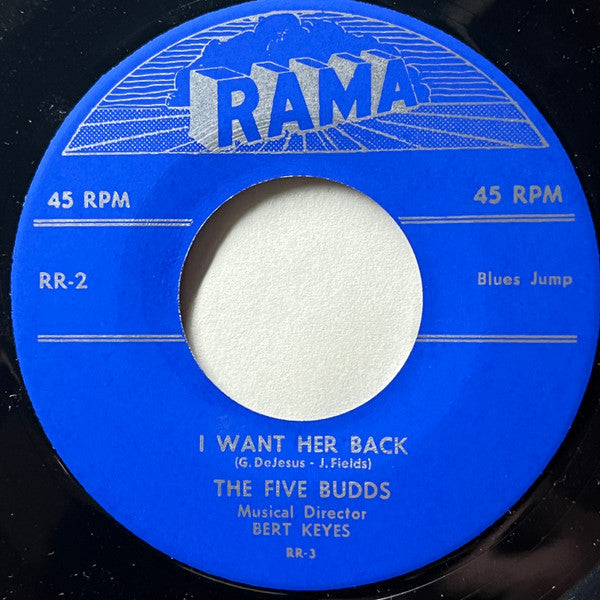 The Five Budds : I Want Her Back (7", RE)