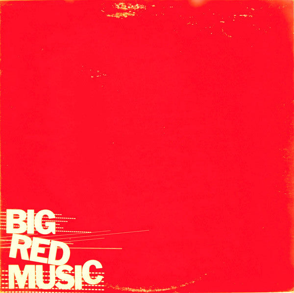 Various : Big Red Music (LP, Comp, Promo, Red)