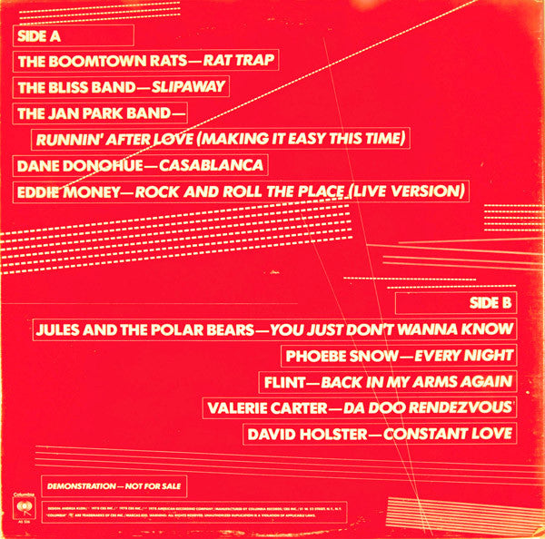 Various : Big Red Music (LP, Comp, Promo, Red)