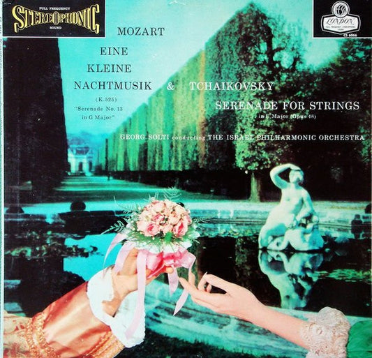 Tchaikovsky* & Mozart* - Georg Solti, The Israel Philharmonic Orchestra* : Eine Kleine Nachtmusik · Serenade For Strings (LP)