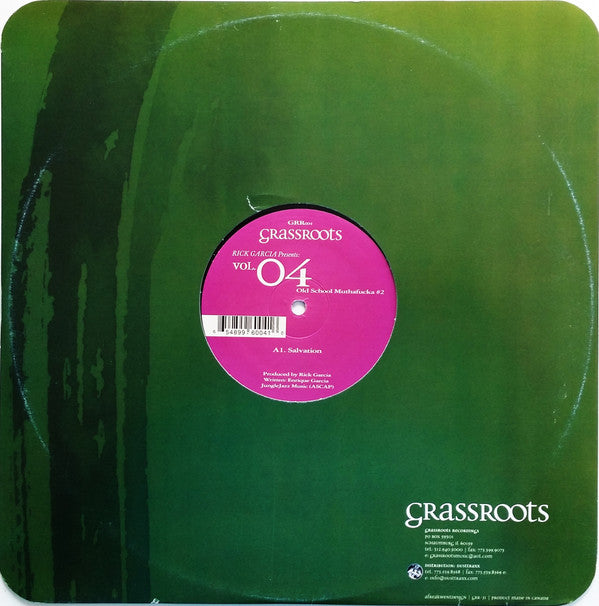 Rick Garcia : Vol. 04 Old School Muthafucka #2 (12")
