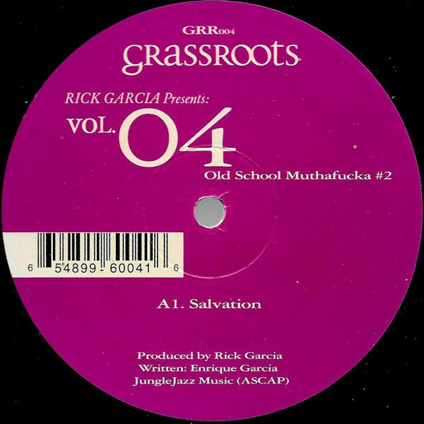 Rick Garcia : Vol. 04 Old School Muthafucka #2 (12")