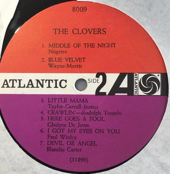 The Clovers : The Clovers (LP, Album, Mono, RP, Bla)