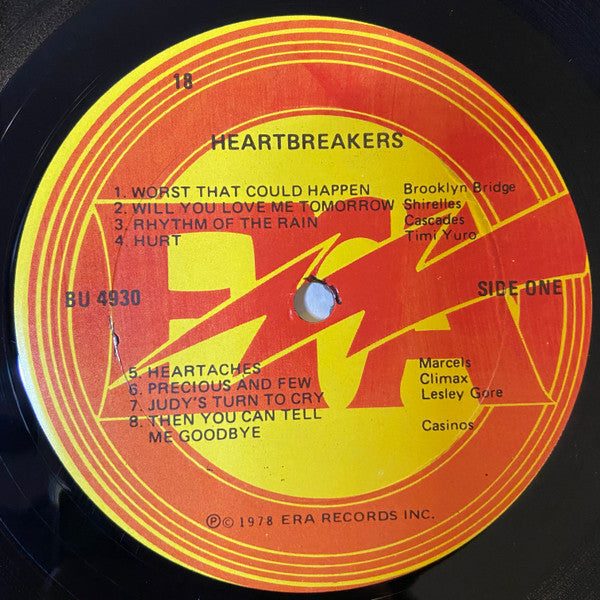 Various : Heartbreakers- Memorable Songs Of Love (LP, Comp)