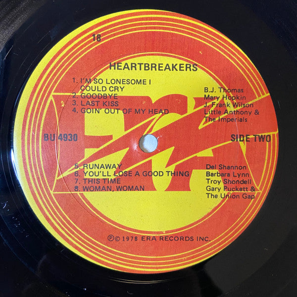 Various : Heartbreakers- Memorable Songs Of Love (LP, Comp)