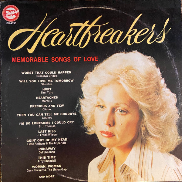 Various : Heartbreakers- Memorable Songs Of Love (LP, Comp)