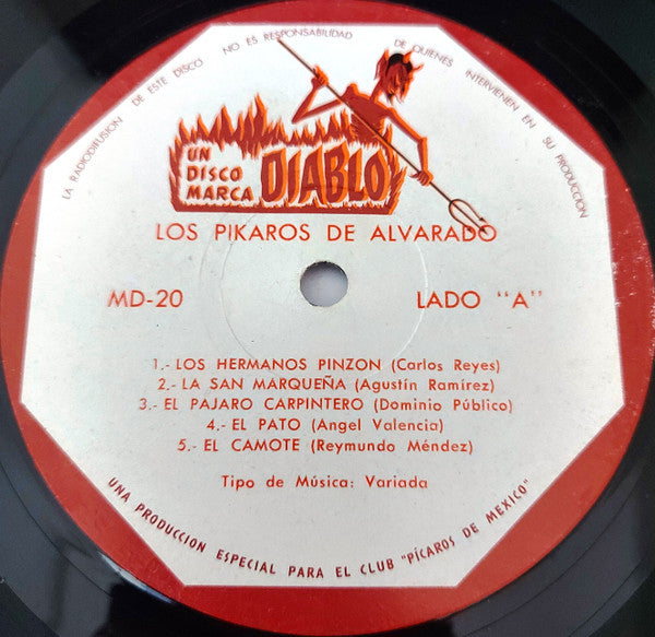 Los Pikaros De Alvarado : Solo Para Adultos (LP, Album)