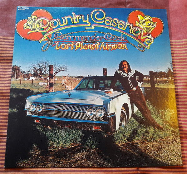 Commander Cody And His Lost Planet Airmen : Country Casanova (LP, Album, RE)