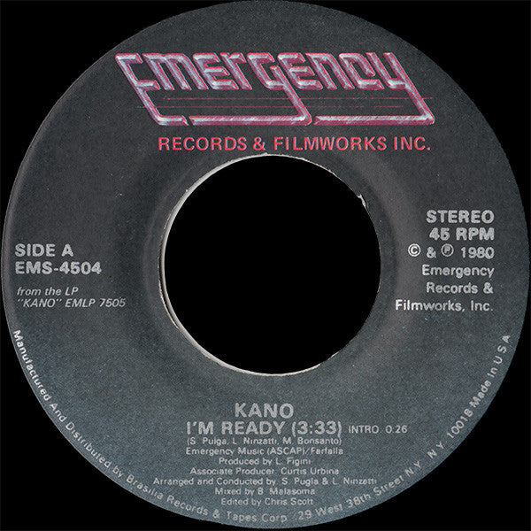 Kano : I'm Ready / Holly Dolly (7", Single, Sou)