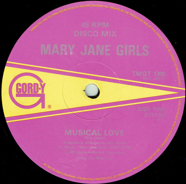 Mary Jane Girls : All Night Long (12", Single)