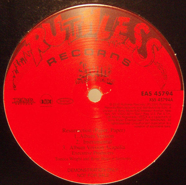 Bone Thugs-N-Harmony : Resurrection (Paper, Paper) (12", Promo)