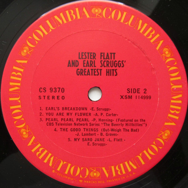 Flatt & Scruggs : Greatest Hits (LP, Comp, RE, Ter)