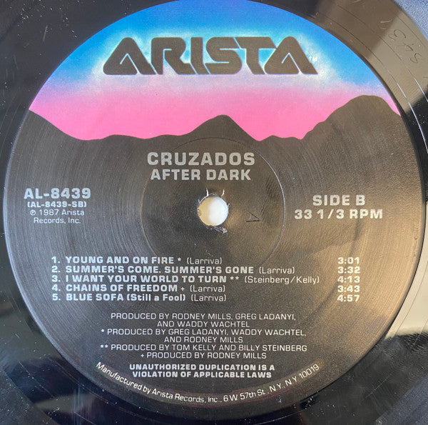 Cruzados : After Dark (LP, Album, All)