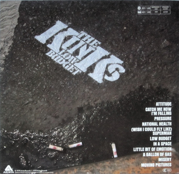 The Kinks : Low Budget (LP, Album, RE)