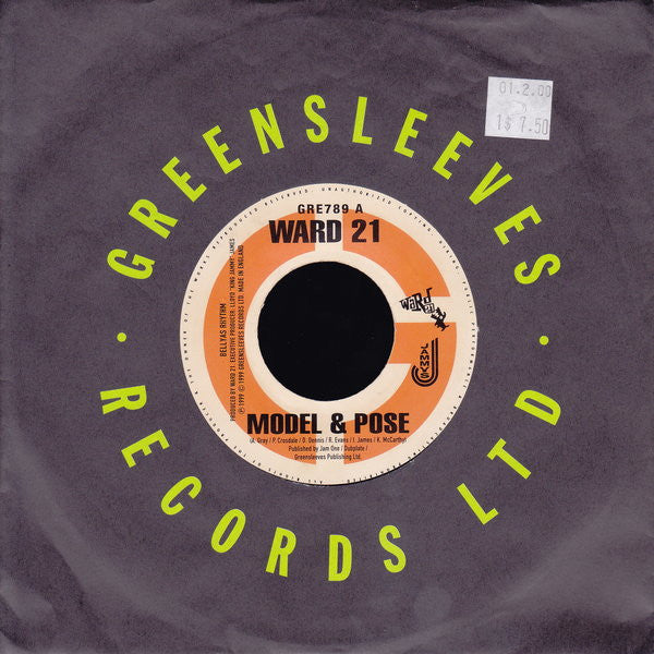 Ward 21 / Ward 21 Feat. Wayne Marshall : Model & Pose / Melody Of War (7")