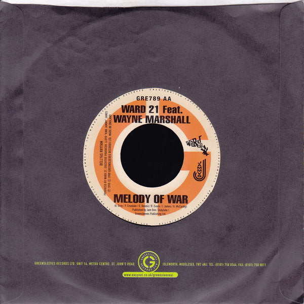 Ward 21 / Ward 21 Feat. Wayne Marshall : Model & Pose / Melody Of War (7")