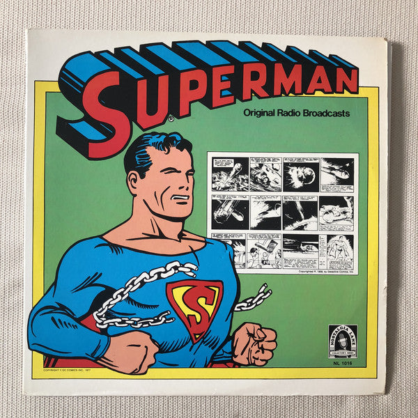 Unknown Artist : Superman (Original Radio Broadcasts) (LP)
