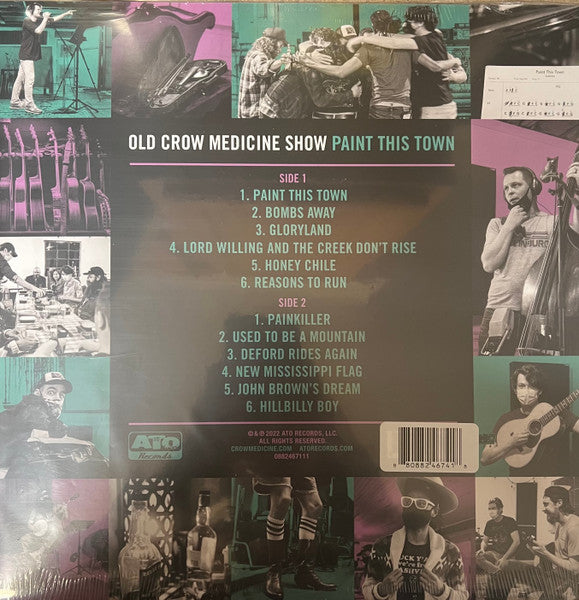 Old Crow Medicine Show : Paint This Town (LP, Ltd, Sea)