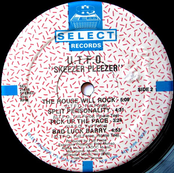 U.T.F.O.* : Skeezer Pleezer (LP, Album)