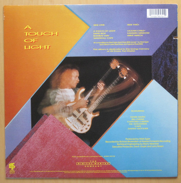 Mark Egan : A Touch Of Light (LP, Album)