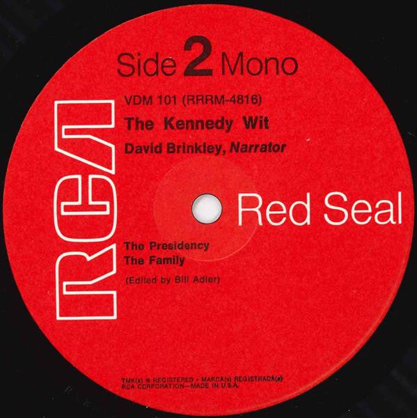 John F. Kennedy : The Kennedy Wit (LP, Album, Mono, RP)