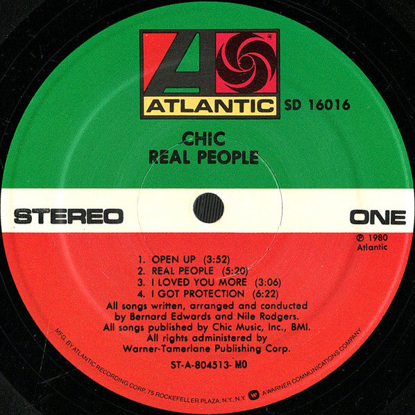 Chic : Real People (LP, Album, MO )