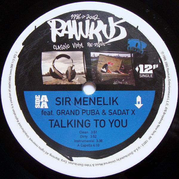 Pharoahe Monch / Sir Menelik : Mayor / 7XL (12", Single, RE)