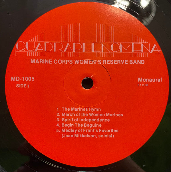 Marine Corps Women's Reserve Band : Marine Corps Women's Reserve Band (LP, Mono)