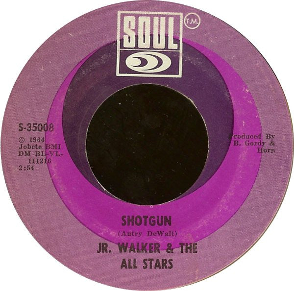 Jr. Walker & The All Stars* : Shotgun / Hot Cha (7", RP)