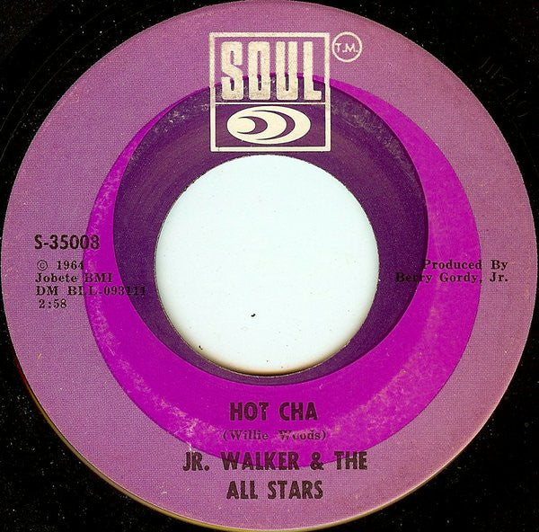 Jr. Walker & The All Stars* : Shotgun / Hot Cha (7", RP)