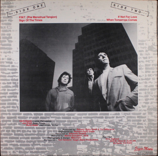 The Difference (13) : Sign Of The Times (12", EP)