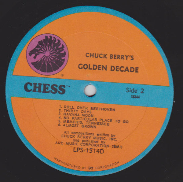 Chuck Berry : Chuck Berry's Golden Decade (2xLP, Comp)